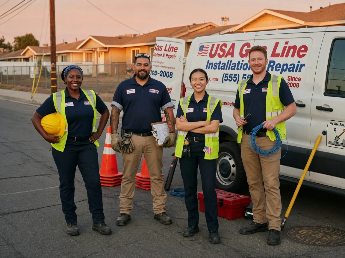 Gas Line Installation company in Portland, ND